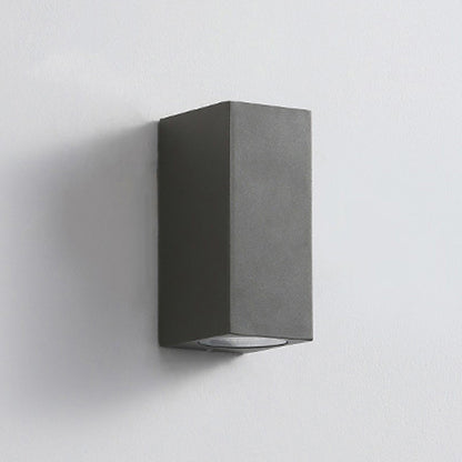 Modern rektangulär vägglampa